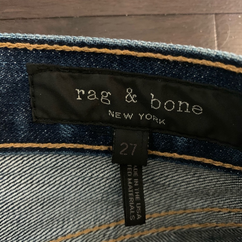 Rag & Bone Straight leg Jeans Size 27 - Picture 3 of 4